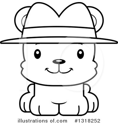Royalty-Free (RF) Bear Clipart Illustration by Cory Thoman - Stock Sample #1318252