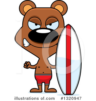 Royalty-Free (RF) Bear Clipart Illustration by Cory Thoman - Stock Sample #1320947