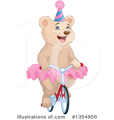 Royalty-Free (RF) Bear Clipart Illustration by Pushkin - Stock Sample #1354950