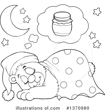Royalty-Free (RF) Bear Clipart Illustration by visekart - Stock Sample #1370980
