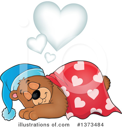 Royalty-Free (RF) Bear Clipart Illustration by visekart - Stock Sample #1373484
