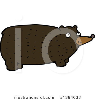 Royalty-Free (RF) Bear Clipart Illustration by lineartestpilot - Stock Sample #1384638