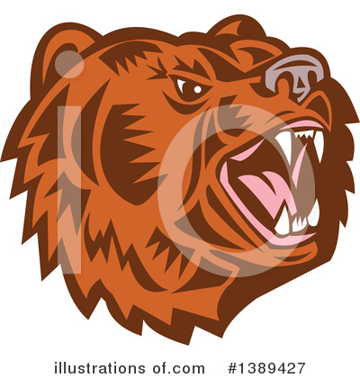 Grizzly Clipart #1389427 by patrimonio