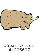 Bear Clipart #1395607 by lineartestpilot