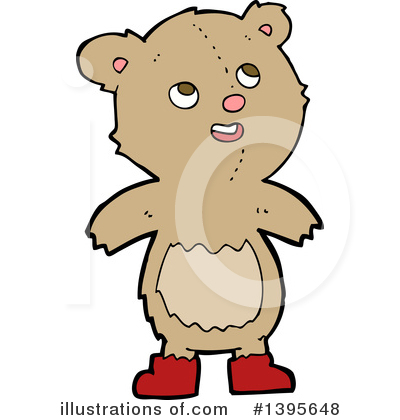 Royalty-Free (RF) Bear Clipart Illustration by lineartestpilot - Stock Sample #1395648