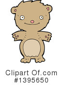 Bear Clipart #1395650 by lineartestpilot