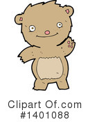 Bear Clipart #1401088 by lineartestpilot