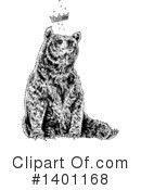 Bear Clipart #1401168 by lineartestpilot