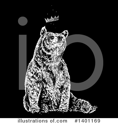 Royalty-Free (RF) Bear Clipart Illustration by lineartestpilot - Stock Sample #1401169