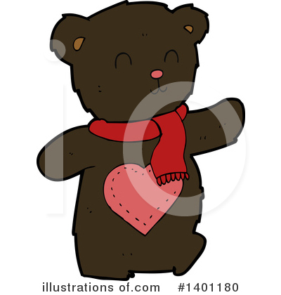 Royalty-Free (RF) Bear Clipart Illustration by lineartestpilot - Stock Sample #1401180