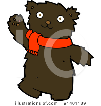 Royalty-Free (RF) Bear Clipart Illustration by lineartestpilot - Stock Sample #1401189
