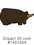 Bear Clipart #1401204 by lineartestpilot