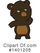Bear Clipart #1401205 by lineartestpilot