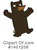 Bear Clipart #1401206 by lineartestpilot