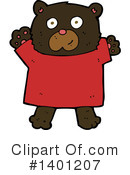 Bear Clipart #1401207 by lineartestpilot