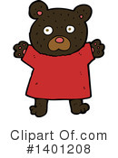 Bear Clipart #1401208 by lineartestpilot