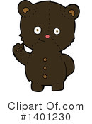 Bear Clipart #1401230 by lineartestpilot