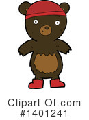 Bear Clipart #1401241 by lineartestpilot