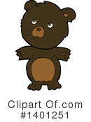 Bear Clipart #1401251 by lineartestpilot