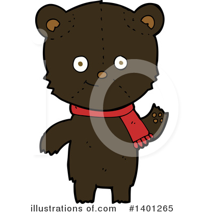 Royalty-Free (RF) Bear Clipart Illustration by lineartestpilot - Stock Sample #1401265