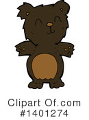 Bear Clipart #1401274 by lineartestpilot