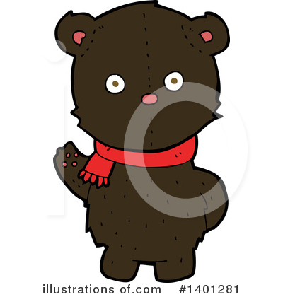 Royalty-Free (RF) Bear Clipart Illustration by lineartestpilot - Stock Sample #1401281