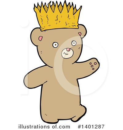 Royalty-Free (RF) Bear Clipart Illustration by lineartestpilot - Stock Sample #1401287