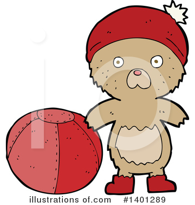 Royalty-Free (RF) Bear Clipart Illustration by lineartestpilot - Stock Sample #1401289