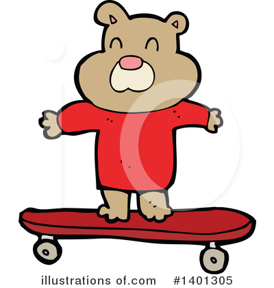 Royalty-Free (RF) Bear Clipart Illustration by lineartestpilot - Stock Sample #1401305