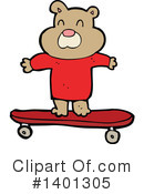 Bear Clipart #1401305 by lineartestpilot