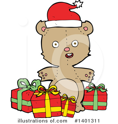 Royalty-Free (RF) Bear Clipart Illustration by lineartestpilot - Stock Sample #1401311