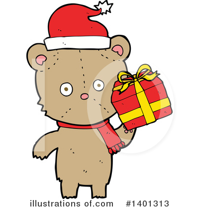 Royalty-Free (RF) Bear Clipart Illustration by lineartestpilot - Stock Sample #1401313