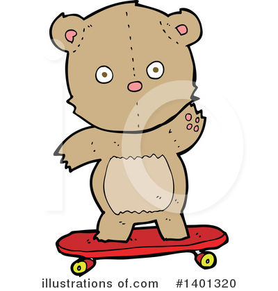 Royalty-Free (RF) Bear Clipart Illustration by lineartestpilot - Stock Sample #1401320