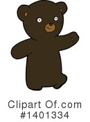 Bear Clipart #1401334 by lineartestpilot