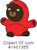 Bear Clipart #1401355 by lineartestpilot