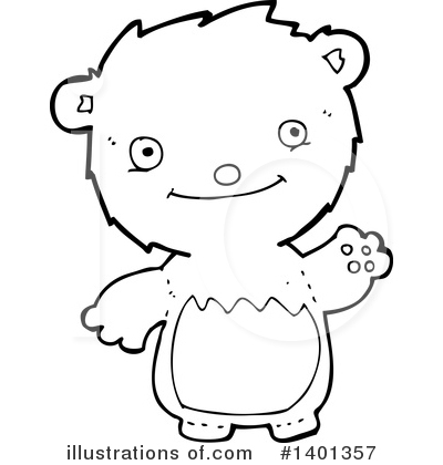 Royalty-Free (RF) Bear Clipart Illustration by lineartestpilot - Stock Sample #1401357