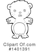 Bear Clipart #1401391 by lineartestpilot