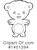 Bear Clipart #1401394 by lineartestpilot