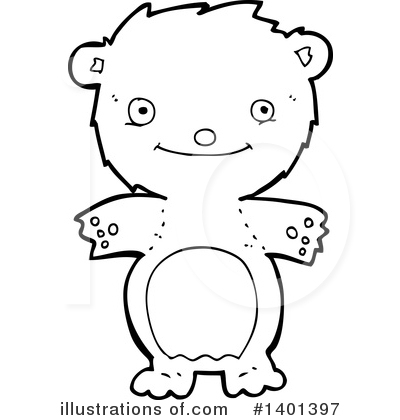 Royalty-Free (RF) Bear Clipart Illustration by lineartestpilot - Stock Sample #1401397