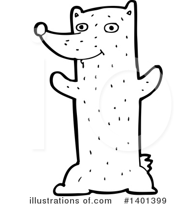 Royalty-Free (RF) Bear Clipart Illustration by lineartestpilot - Stock Sample #1401399