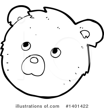 Royalty-Free (RF) Bear Clipart Illustration by lineartestpilot - Stock Sample #1401422