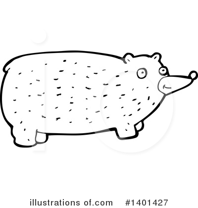 Royalty-Free (RF) Bear Clipart Illustration by lineartestpilot - Stock Sample #1401427