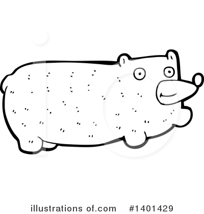 Royalty-Free (RF) Bear Clipart Illustration by lineartestpilot - Stock Sample #1401429