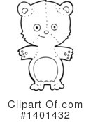 Bear Clipart #1401432 by lineartestpilot