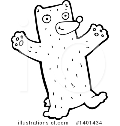 Royalty-Free (RF) Bear Clipart Illustration by lineartestpilot - Stock Sample #1401434