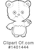 Bear Clipart #1401444 by lineartestpilot