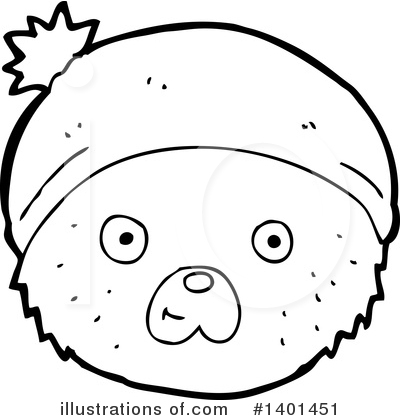 Royalty-Free (RF) Bear Clipart Illustration by lineartestpilot - Stock Sample #1401451