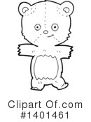 Bear Clipart #1401461 by lineartestpilot