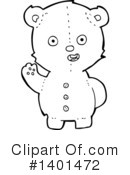 Bear Clipart #1401472 by lineartestpilot