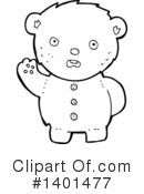 Bear Clipart #1401477 by lineartestpilot